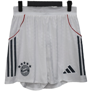 Segunda Jugadores Pantalones Bayern Múnich 2025 2026 Blanco